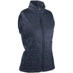 Sun Mountain Women's AT Hybrid Vest -Golf Shop sun mountain 2023 womens at hybrid vest navy itempicture