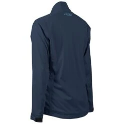Sun Mountain Women's Rainflex Elite Rain Jacket -Golf Shop sun mountain 2023 womens rainflex elite rain jacket navy back itempicture