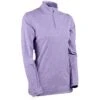 Sun Mountain Women's Second Layer Pullover -Golf Shop sun mountain 2023 womens second layer pullover lavender itempicture