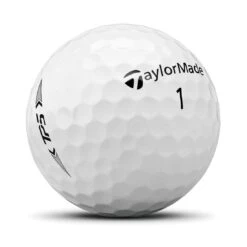 TaylorMade TP5 White Golf Balls -Golf Shop taylormade 2021 tp5 white golf balls sidestamp itempicture 1