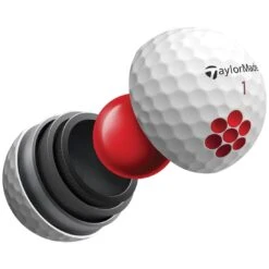 TaylorMade TP5x White Golf Balls -Golf Shop taylormade 2021 tp5x white golf balls tech explode itempicture