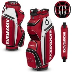 Team Effort NCAA Bucket III Cooler Cart Bag -Golf Shop team effort ncaa bucket 3 cooler cart bag arkansas razorbacks itempicture