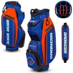 Team Effort NCAA Bucket III Cooler Cart Bag -Golf Shop team effort ncaa bucket 3 cooler cart bag boise state broncos itempicture