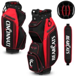 Team Effort NCAA Bucket III Cooler Cart Bag -Golf Shop team effort ncaa bucket 3 cooler cart bag cincinnati bearcats itempicture
