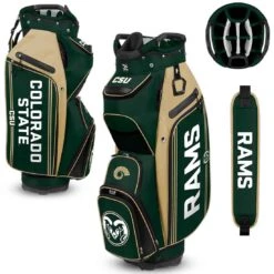 Team Effort NCAA Bucket III Cooler Cart Bag -Golf Shop team effort ncaa bucket 3 cooler cart bag colorado state rams itempicture
