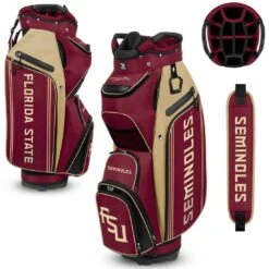 Team Effort NCAA Bucket III Cooler Cart Bag -Golf Shop team effort ncaa bucket 3 cooler cart bag florida state seminoles itempicture