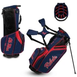Team Effort NCAA Caddie Carry Hybrid Bag -Golf Shop team effort ncaa caddie carry hybrid bag mississippi rebels itempicture
