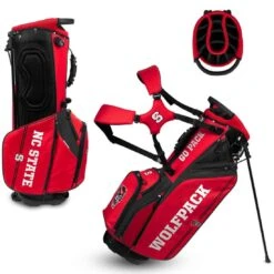 Team Effort NCAA Caddie Carry Hybrid Bag -Golf Shop team effort ncaa caddie carry hybrid bag nc state wolfpack itempicture