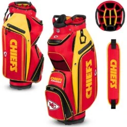 Team Effort NFL Bucket III Cooler Cart Bag -Golf Shop team effort nfl bucket 3 cooler cart bag kansas city chiefs itempicture