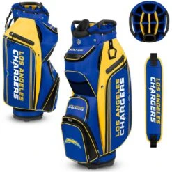 Team Effort NFL Bucket III Cooler Cart Bag -Golf Shop team effort nfl bucket 3 cooler cart bag los angeles chargers itempicture