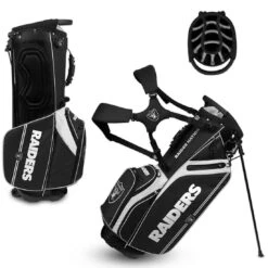 Team Effort NFL Caddie Carry Hybrid Bag -Golf Shop team effort nfl caddie carry hybrid bag las vegas raiders itempicture