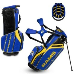 Team Effort NFL Caddie Carry Hybrid Bag -Golf Shop team effort nfl caddie carry hybrid bag los angeles rams itempicture