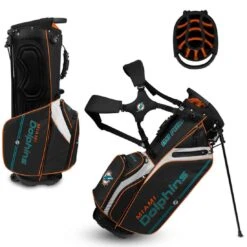 Team Effort NFL Caddie Carry Hybrid Bag -Golf Shop team effort nfl caddie carry hybrid bag miami dolphins itempicture