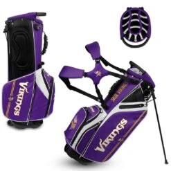 Team Effort NFL Caddie Carry Hybrid Bag -Golf Shop team effort nfl caddie carry hybrid bag minnesota vikings itempicture