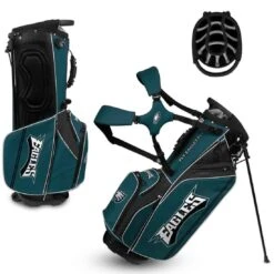 Team Effort NFL Caddie Carry Hybrid Bag -Golf Shop team effort nfl caddie carry hybrid bag philadelphia eagles itempicture