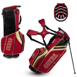 Team Effort NFL Caddie Carry Hybrid Bag -Golf Shop team effort nfl caddie carry hybrid bag san francisco 49ers itempicture