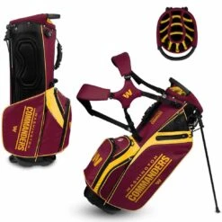 Team Effort NFL Caddie Carry Hybrid Bag -Golf Shop team effort nfl caddie carry hybrid bag washington commanders itempicture