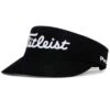 Titleist Tour Staff Visor -Golf Shop titleist 2019 tour staff visor black white