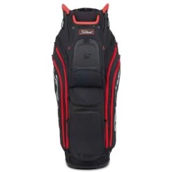 Titleist 2022 Cart 15 Cart Bag -Golf Shop titleist 2022 cart 15 cart bag black black red back itempicture