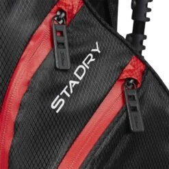 Titleist Players 4 Stadry Stand Bag -Golf Shop titleist 2023 players 4 stadry stand bag black black red detail1 itempicture
