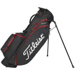 Titleist Players 4 Stadry Stand Bag -Golf Shop titleist 2023 players 4 stadry stand bag black black red itempicture
