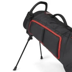 Titleist Premium Carry Bag -Golf Shop titleist 2023 premium carry bag black black red legs itempicture