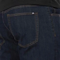 TravisMathew Legacy Jeans -Golf Shop travismathew legacy jeans dark indigo logo itempicture