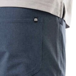 TravisMathew Open To Close Pants 38 TravisMathew Open To Close Pants -Golf Shop travismathew open to close pants heather navy logo itempicture