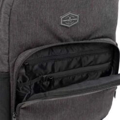 TravisMathew Steadypack Backpack -Golf Shop travismathew steadypack backpack black detail itempicture