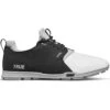 TRUE Linkswear Original 1.2 Golf Shoes White/Black -Golf Shop true linkswear original 1 2 golf shoes white black profile itempicture