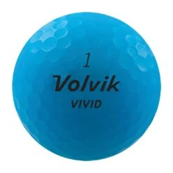 Volvik Vivid Blue Golf Balls 5 Volvik Vivid Blue Golf Balls -Golf Shop volvik 2022 vivid blue single golf ball itempicture