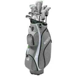 Wilson Staff Wilson Women's Magnolia Cart Bag Complete Set -Golf Shop wilson staff womens magnolia cart bag calm wave complete set hero itempicture